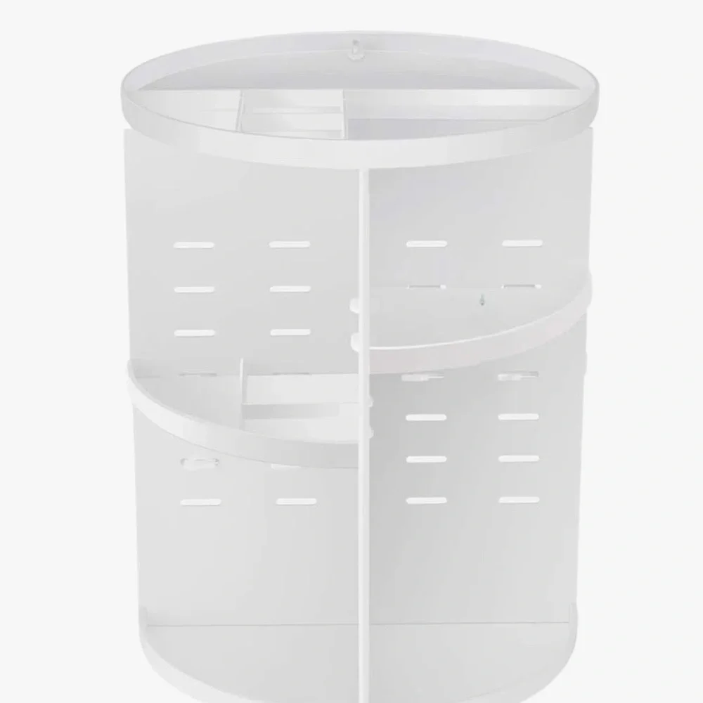 White Rotating Storage Organizer